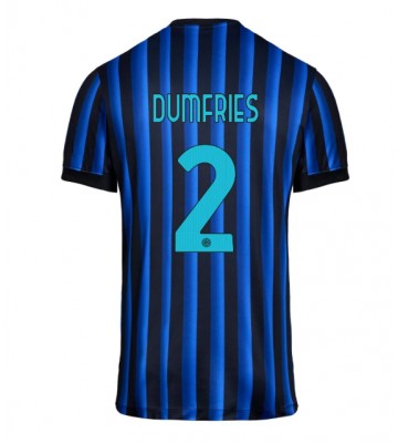 Inter Milan Denzel Dumfries #2 Hemmatröja 2025-26 Kortärmad